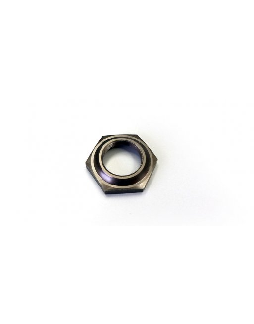 IFW447 Aluminum Hex Servo Saver Nut(Gunmetal/MP IFW447  - KYOSHO RC